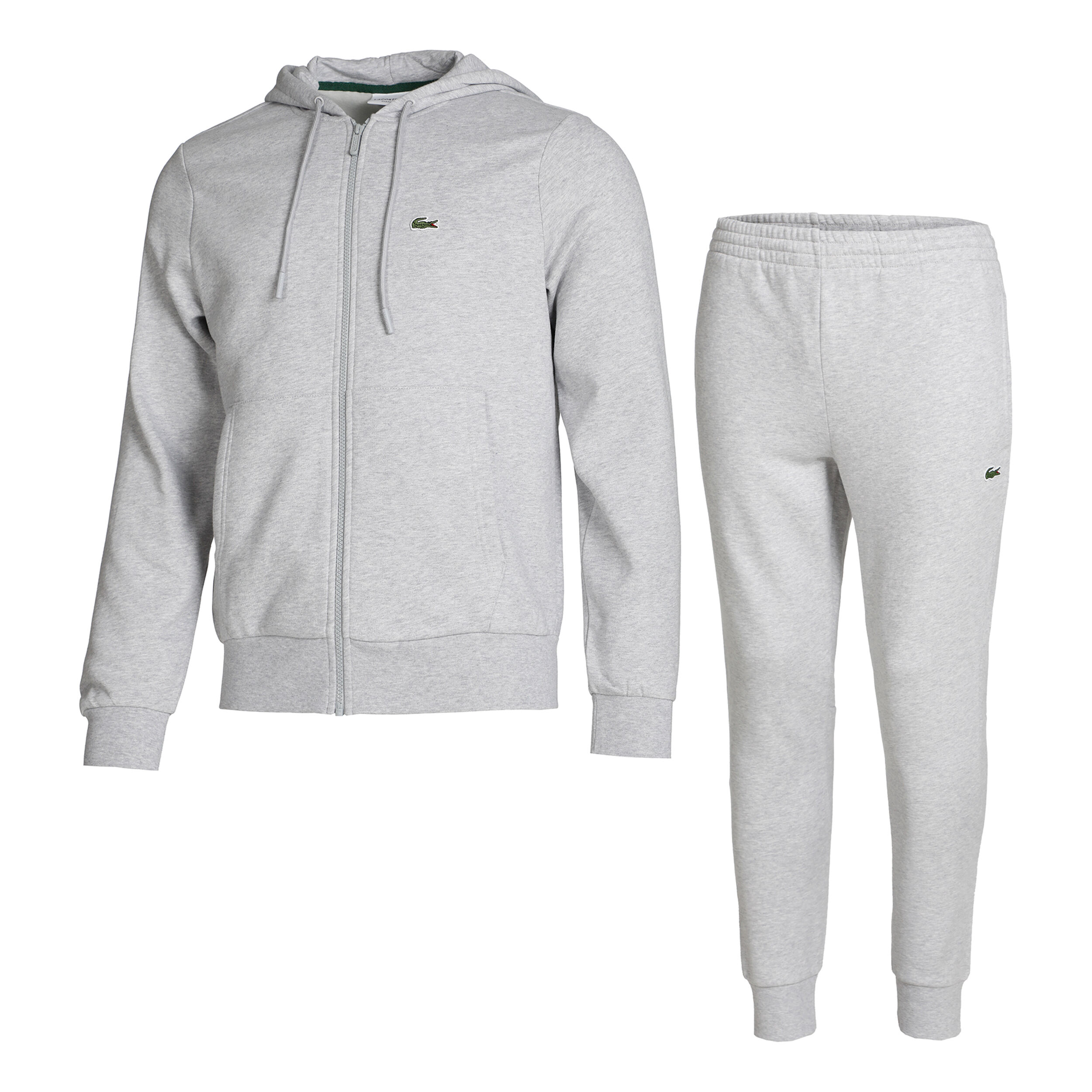 Lacoste Core Solid Trainingsanzug Herren Hellgrau online kaufen Tennis Point AT