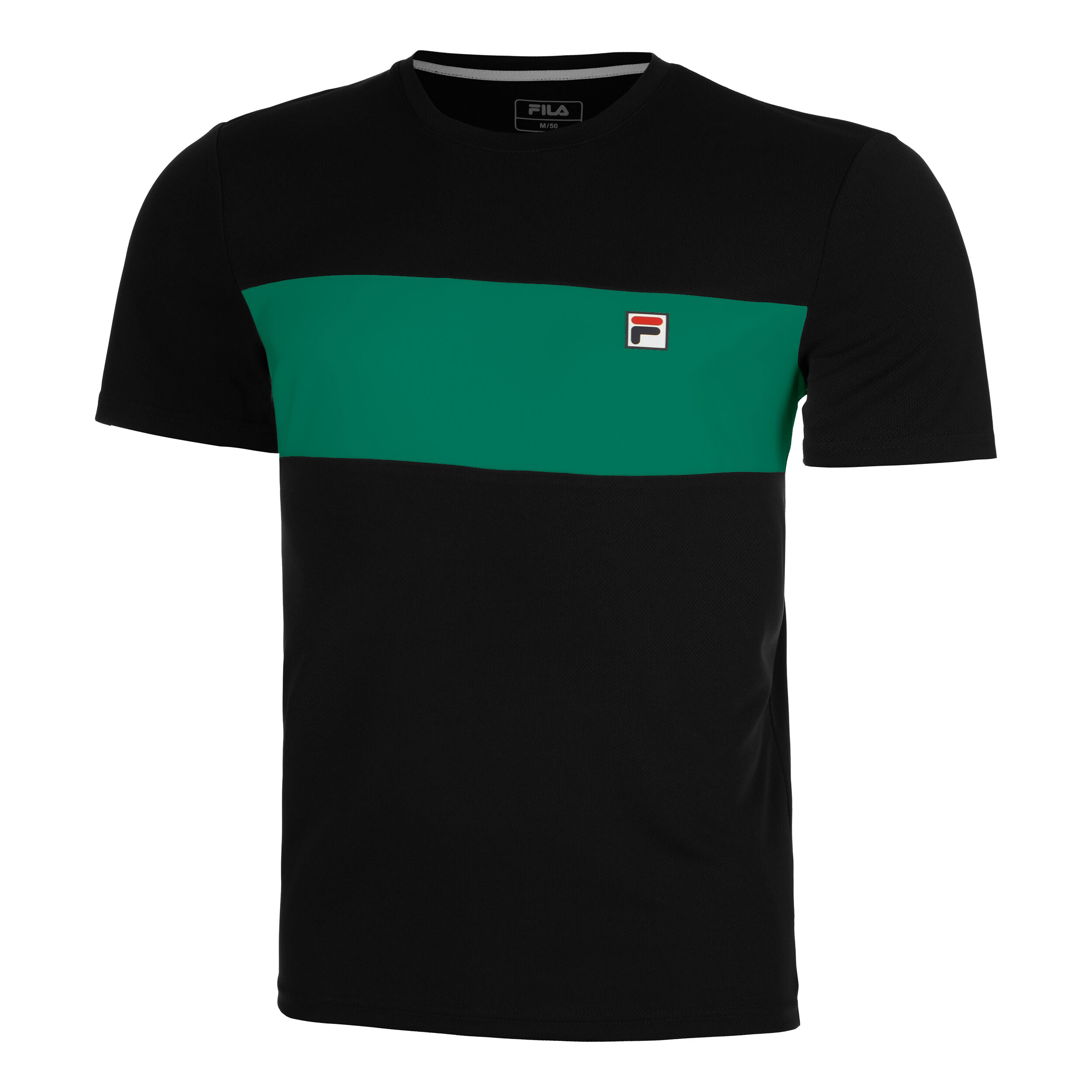 Fila Bosse T Shirt Herren Schwarz Grun online kaufen Tennis Point AT