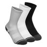 Performance Tech Crew Sportsocken 3er Pack-Grau,Mehrfarbig