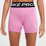 Nike Bekleidung Nike Dri-Fit Big Kids 3in Shorts Mädchen - rosa, schwarz