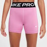 Dri-Fit Big Kids 3in Shorts Mädchen - rosa, schwarz