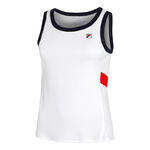 Fila Bekleidung Fila Lissy Tank-Top Damen-Weiß,Dunkelblau