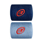 Bullpadel Bekleidung Bullpadel Schweißband Damen-hellblau,dunkelblau