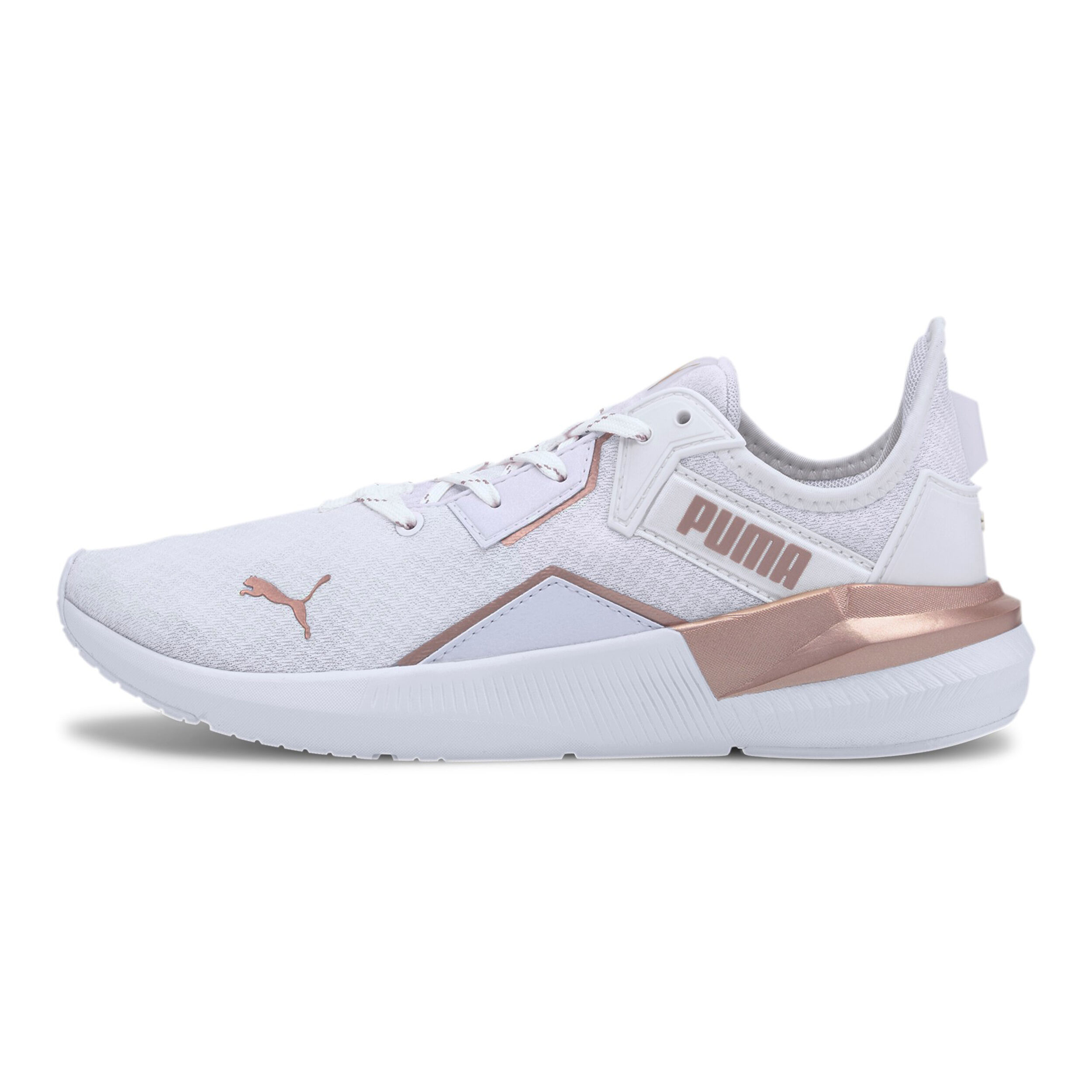 Puma Platinum Metallic Sneaker Damen WeiB Gold online kaufen Tennis Point AT