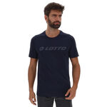 Lotto Bekleidung Lotto MSC II Logo Tee T-Shirt Herren-dunkelblau