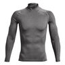 Heatgear Comp Mock Longsleeve Herren-Grau