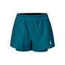 Create Rematch 2in1 Shorts Damen-Petrol,Weiß