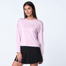 Hype Longsleeve Damen-rosa