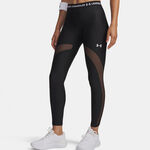 Under Armour Tight Under Armour HeatGear Mesh Tight Damen-schwarz, wei&szlig;