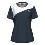 HEAD Bekleidung HEAD Tie-Break T-Shirt Damen - dunkelblau, wei&szlig;