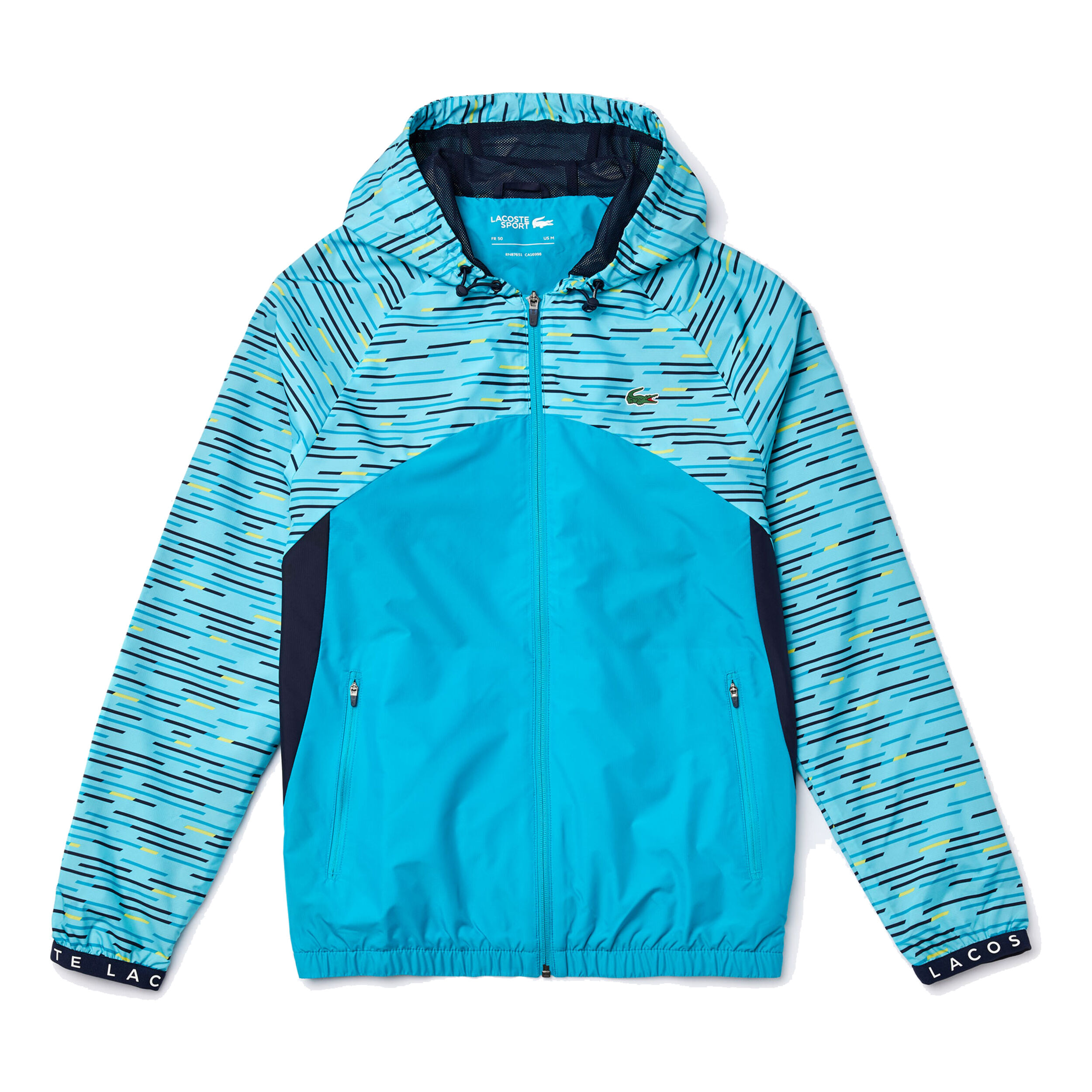 Veste lacoste best sale bleu ciel
