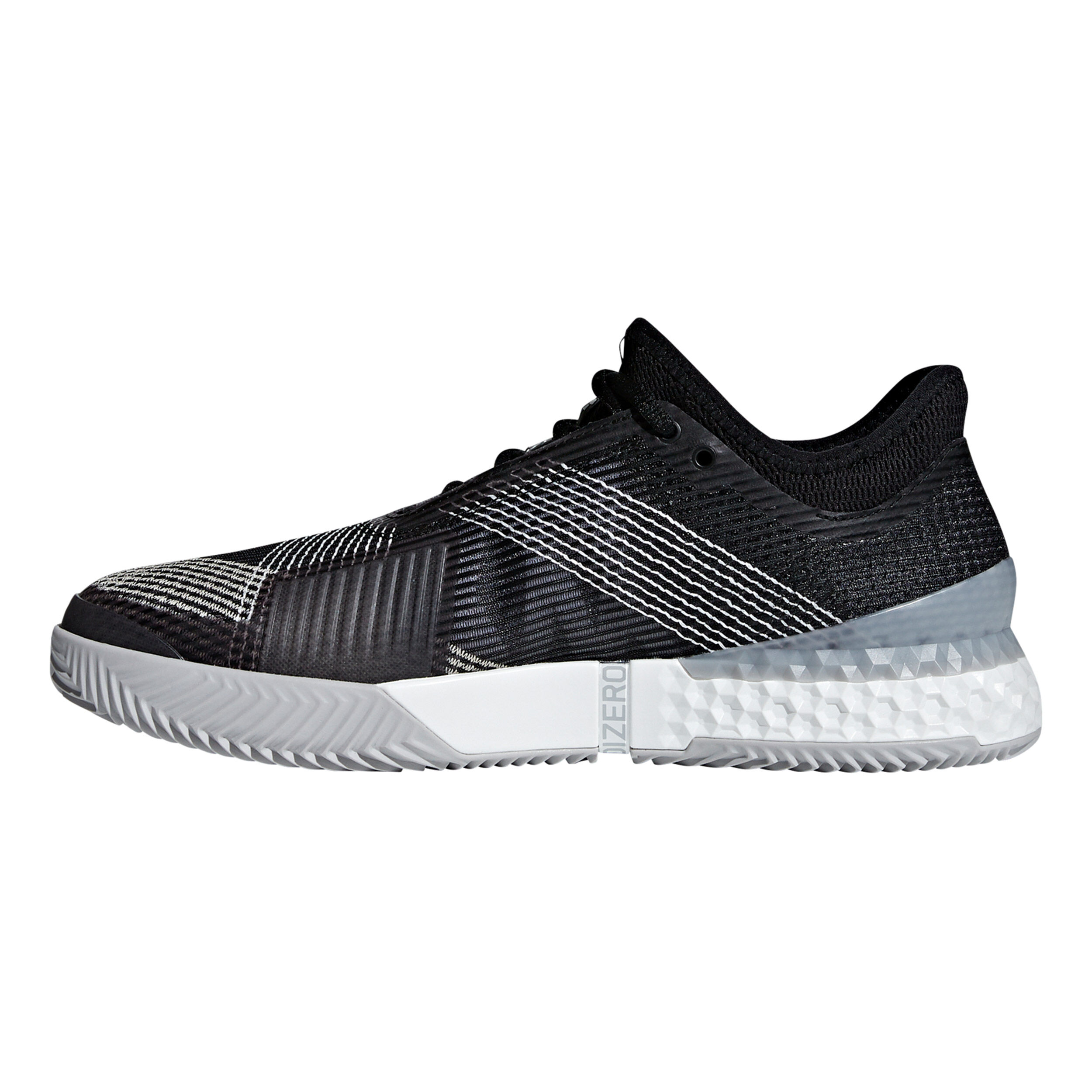 adidas Adizero Ubersonic 3 Clay Sandplatzschuh Herren Schwarz Grau online kaufen Tennis Point AT