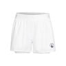 Point 2in1 Shorts Damen-Weiß,Dunkelblau