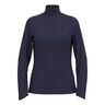 Essential 1/2 Zip Longsleeve Damen-Dunkelblau