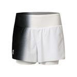 On Bekleidung On Court Shorts Damen-Schwarz,Wei&szlig;