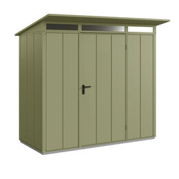 Set Berry Gerätehaus Modern-P,Typ1,RAL6013, 1 flg, inkl. Zubehör