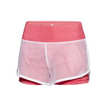BIDI BADU Bekleidung BIDI BADU Efia Tech (2in1) Shorts Damen-Koralle,Wei&szlig;