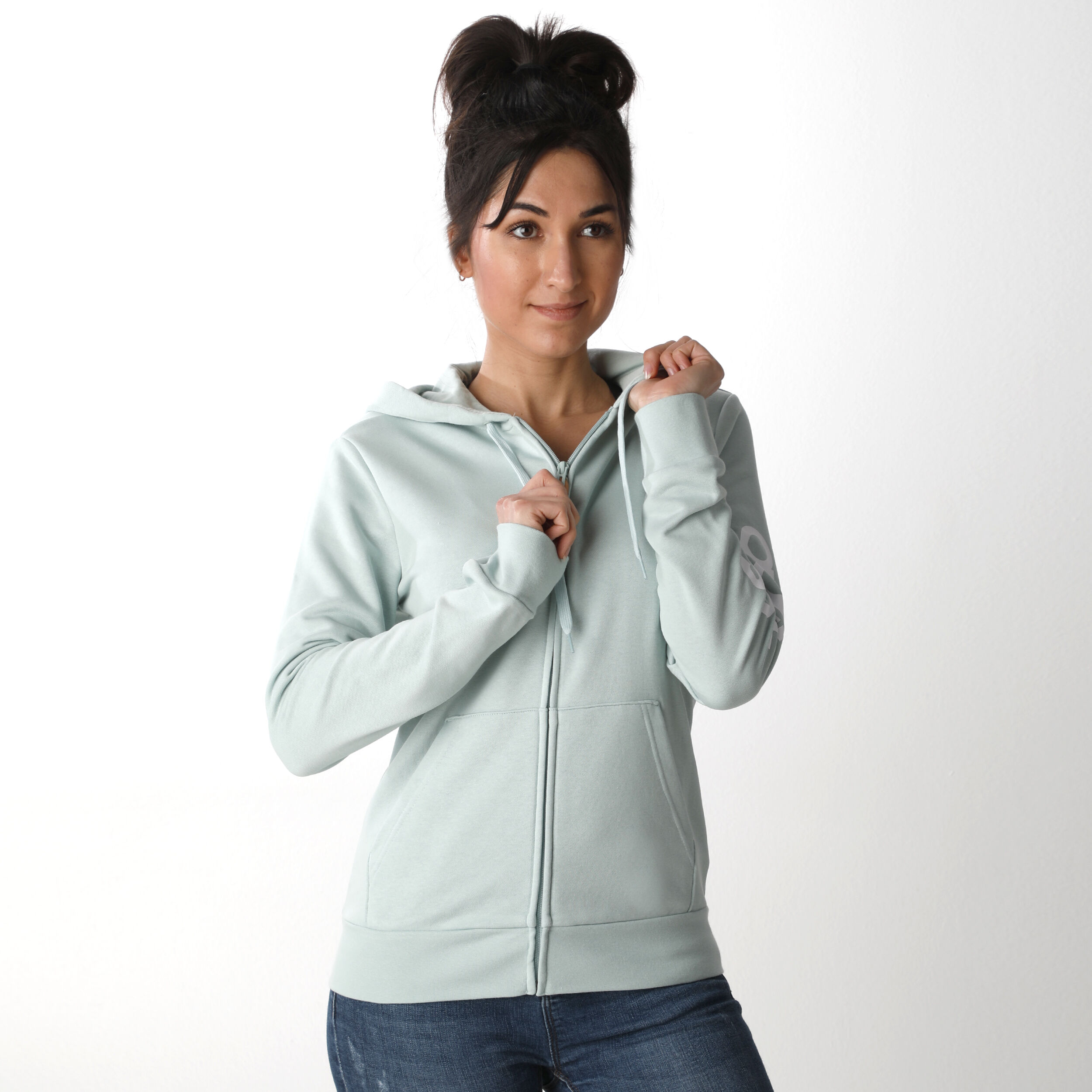 Adidas hoodie mint damen online