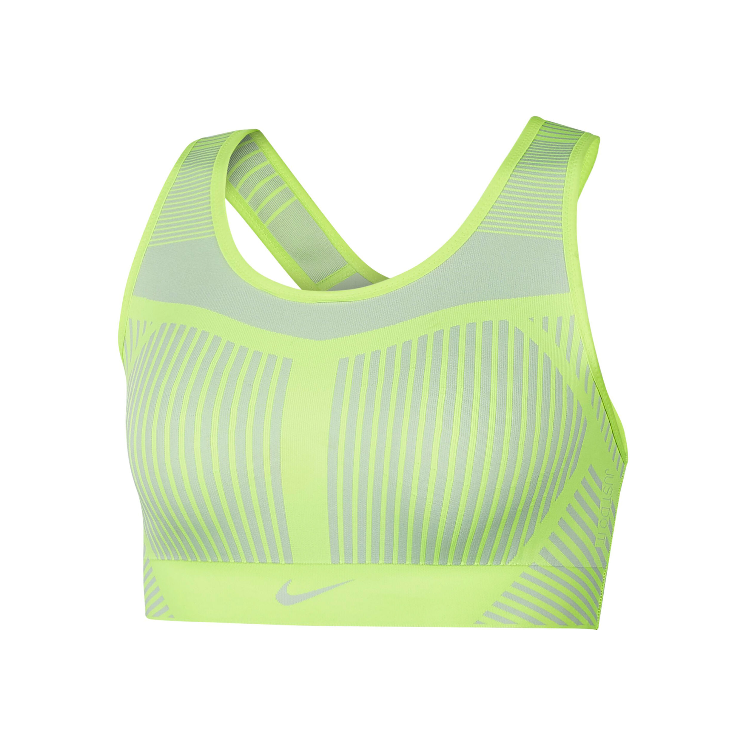 Nike Flyknit Sport BH Damen Neongelb Grau online kaufen Tennis Point AT