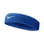Nike Bekleidung Nike Swoosh Classic Haarband Unisex - blau, wei&szlig;