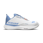Babolat Tennisschuhe Babolat SFX EVO AC Allcourtschuh Damen-wei&szlig;, hellblau