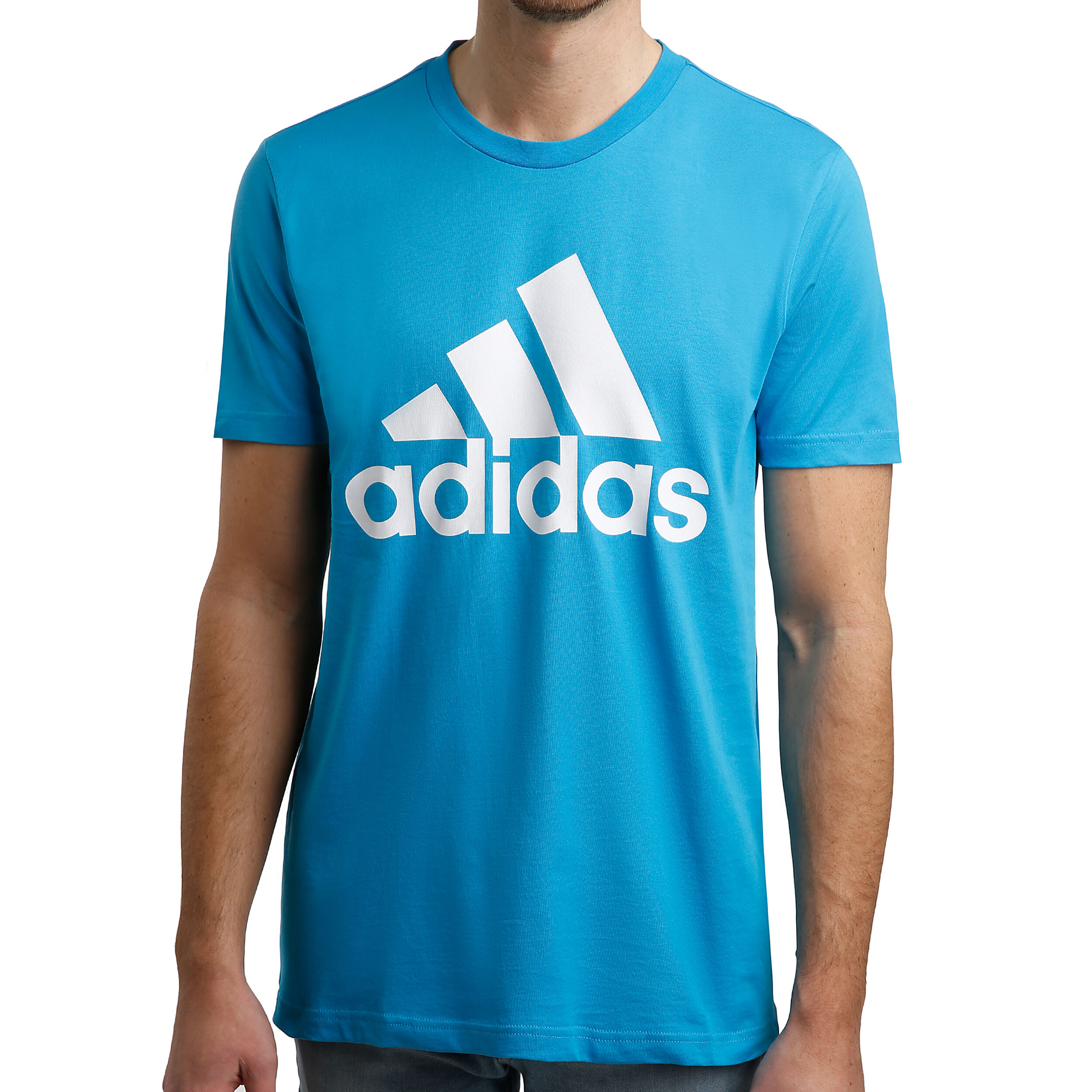 adidas Must Have Badge Of Sport T Shirt Herren Blau, Weiß adidas Must Have Best Of Sports T Shirt Herren Dunkelblau