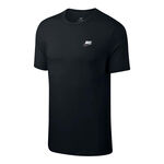 Nike Bekleidung Nike Sportswear Club T-Shirt Herren - schwarz, dunkelgrau