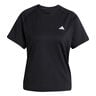 Club T-Shirt Damen-schwarz