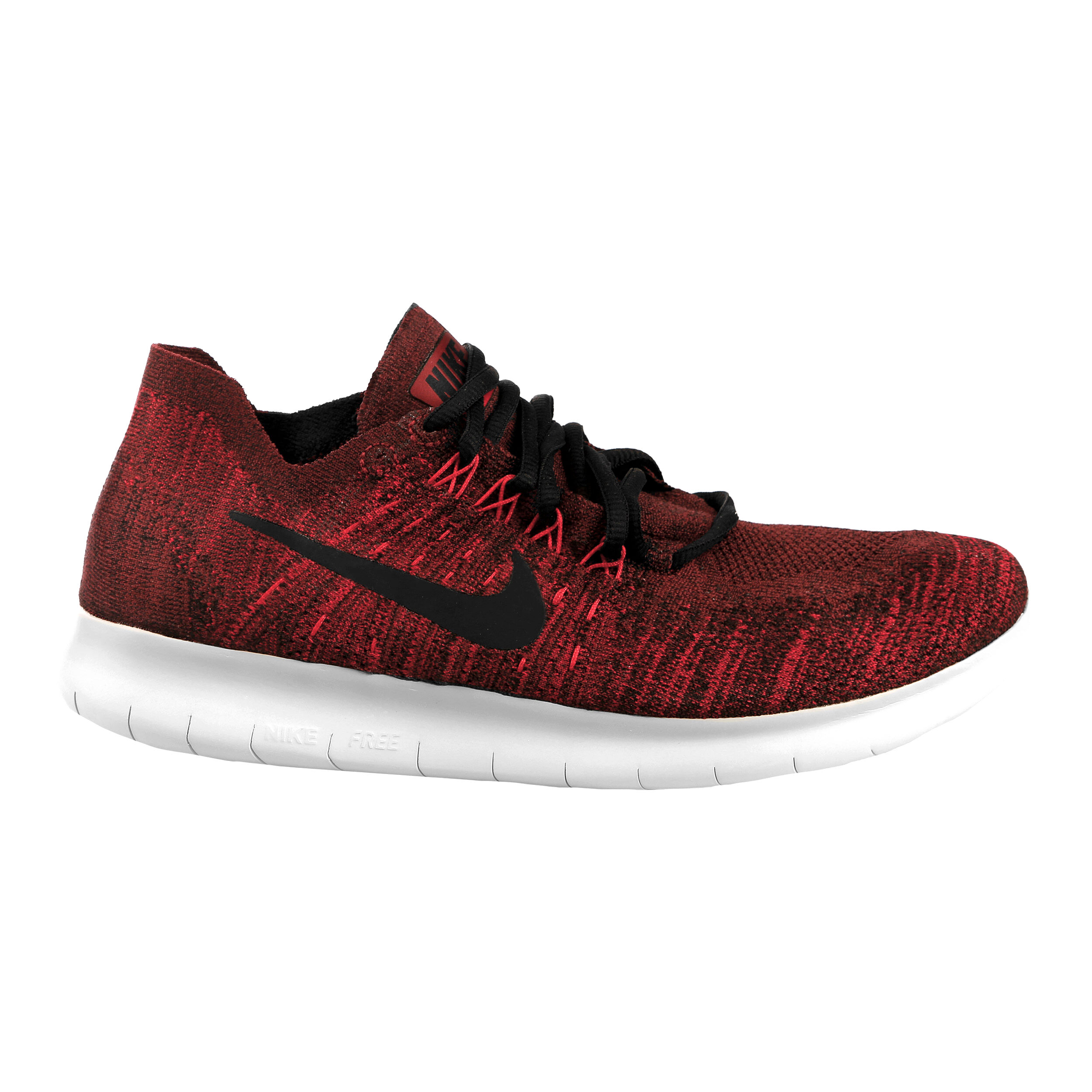 Nike Free Run Flyknit 2017 Fitnessschuh Herren Dunkelrot Dunkelgrau online kaufen Tennis Point AT