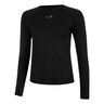 Drew Longsleeve Damen-Schwarz