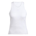 adidas Tennisbekleidung adidas Y- Tank-Top Damen-Wei&szlig;
