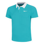 Nike Bekleidung Nike Court Dri-Fit Advantage Slam Polo Herren-T&uuml;rkis,Wei&szlig;