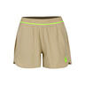 Wild Match 2in1 Shorts Damen-Beige,Neongrün