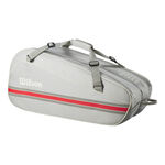 Wilson Wilson Tour Team Schlägertasche 6er-Hellgrau