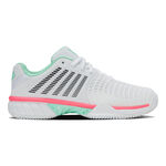 K-Swiss Tennisschuhe K-Swiss  Express Light 3 Sandplatzschuh Damen - wei&szlig;, t&uuml;rkis