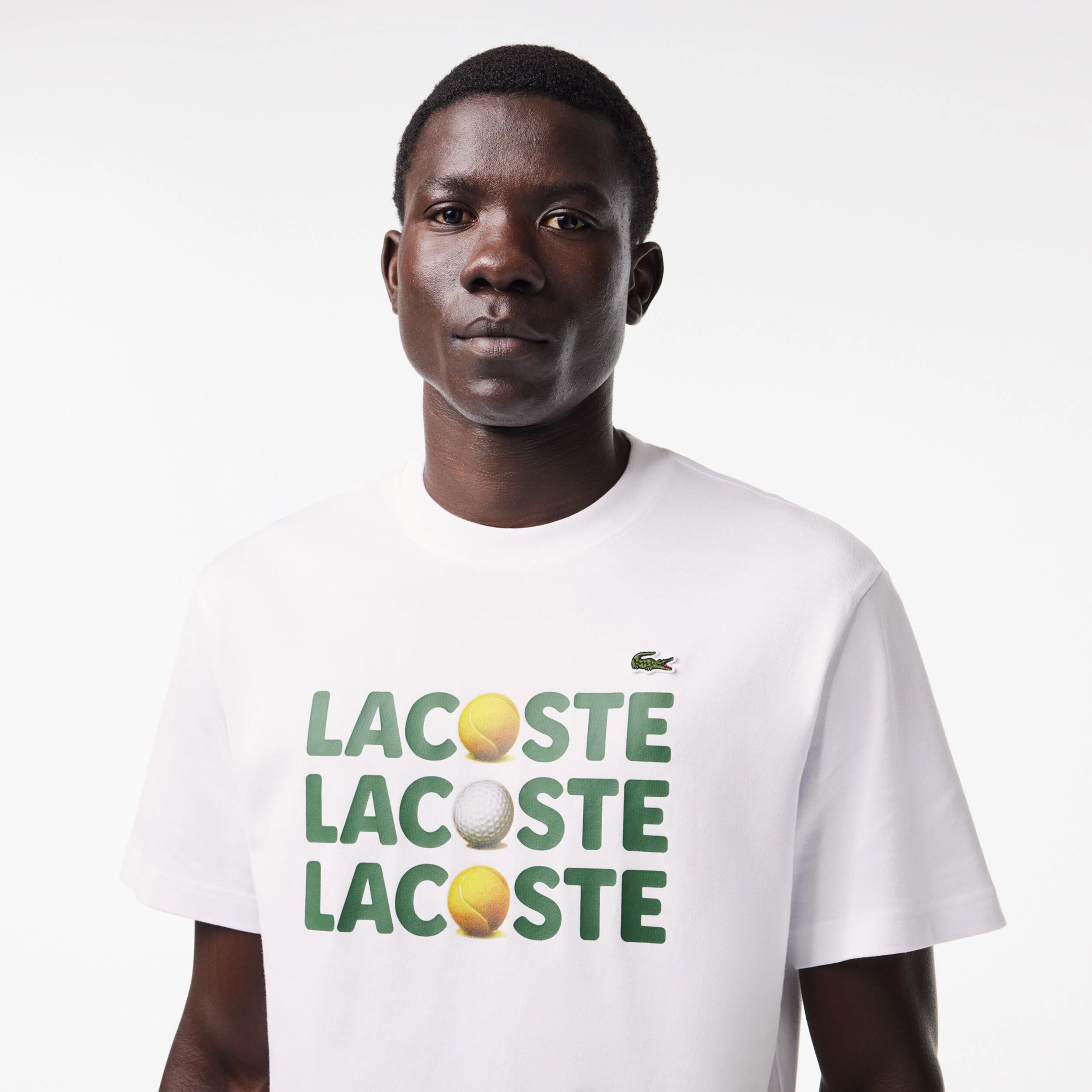 Lacoste T Shirt Herren WeiB online kaufen Tennis Point AT