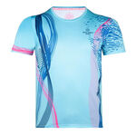 BIDI BADU Bekleidung BIDI BADU Thabo Tech T-Shirt Herren-Türkis,Blau