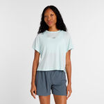 New Balance Longsleeve New Balance Infinity Propel Longsleeve Damen-hellblau
