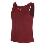 Diadora Bekleidung Diadora Icon Stratouno Tank-Top Damen - berry, 