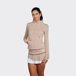 BB by Belen Berbel Bekleidung BB by Belen Berbel Hina Trainingsjacke Damen-beige