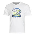 Nike Bekleidung Nike Court Dri-Fit Tee T-Shirt Herren-Wei&szlig;