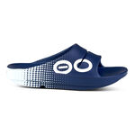 OOFOS Laufschuhe OOFOS Ooahh Sport Recoveryschuh Unisex - dunkelblau, wei&szlig;