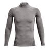 Coldgear Comp Mock Longsleeve Herren-Grau