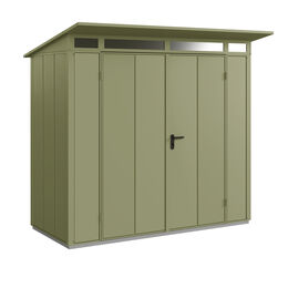 Set Berry Gerätehaus Modern-P,Typ1,RAL6013, 2 flg, inkl. Zubehör
