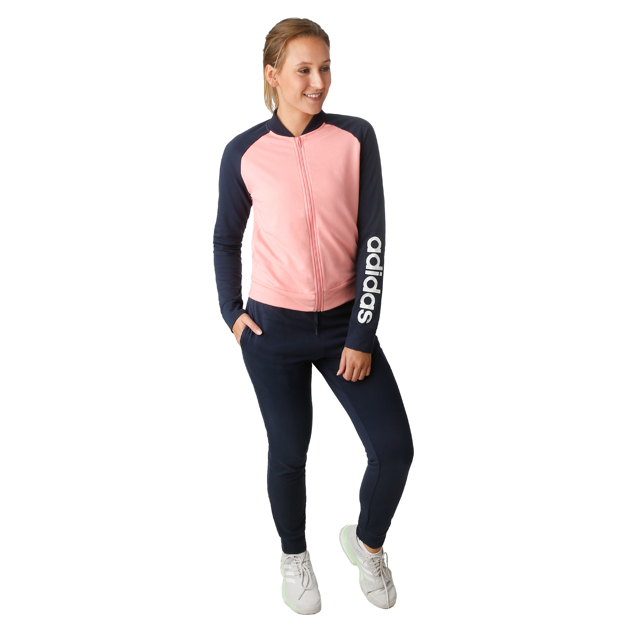 Adidas cotton trainingsanzug damen shop