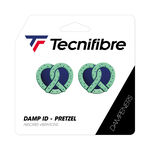 Tecnifibre Schlägerzubehör Tecnifibre Pretzel Damp Dämpfer-Weiß,Blau