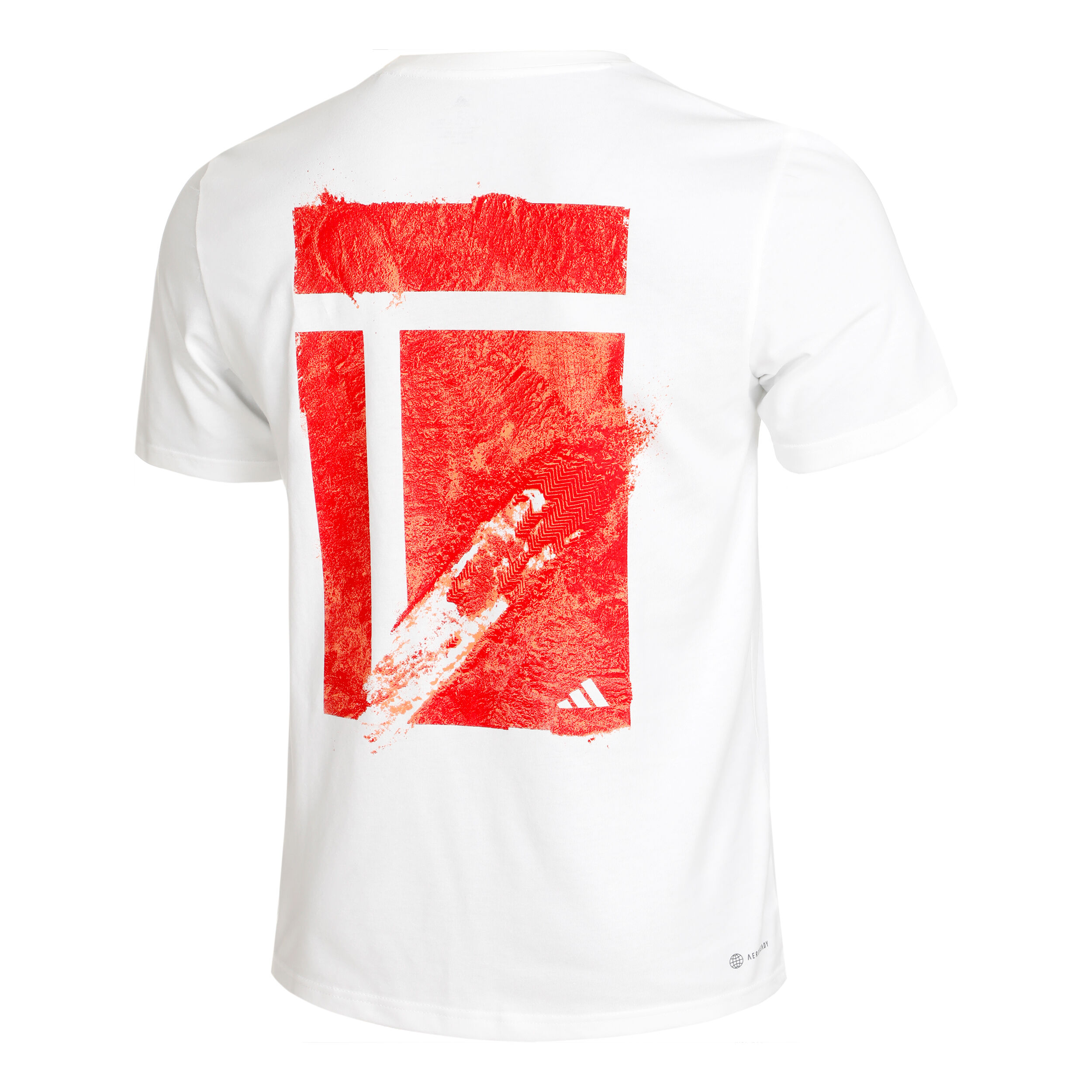 adidas T Shirt Herren WeiB Rot online kaufen Tennis Point AT