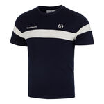 Sergio Tacchini Tennisbekleidung Sergio Tacchini Leone PL T-Shirt Herren - dunkelblau, wei&szlig;