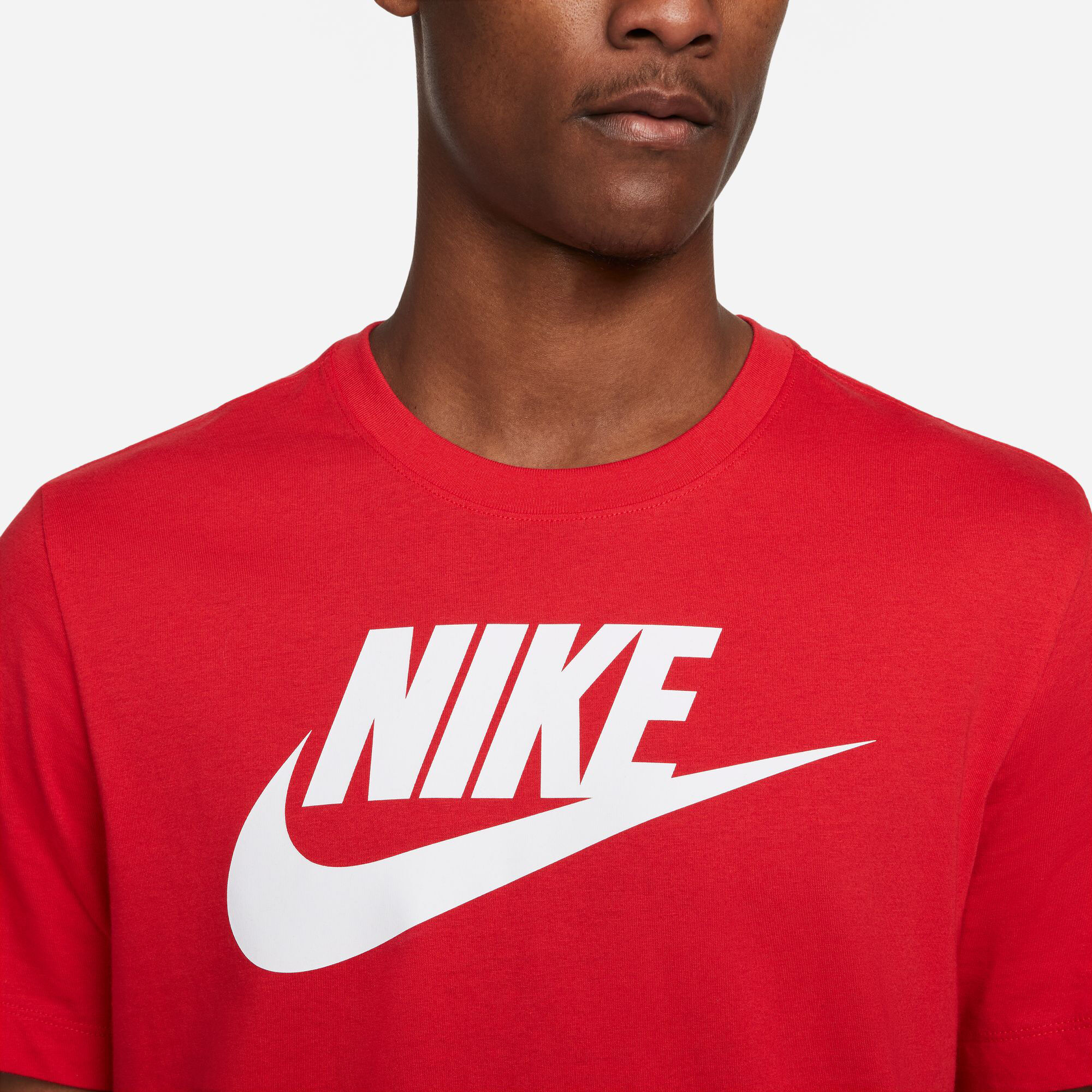 Nike Sportswear T Shirt Herren Rot WeiB online kaufen Tennis Point AT