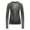 Blackcomb Eco Big Logo Top Crew Neck Unterhemd Damen-Schwarz